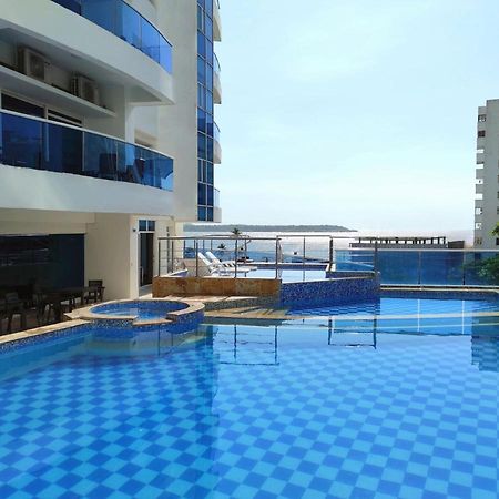 Apartamento De Lujo Con Vista Al Mar - Excelente Ubicacion Cartagena Kültér fotó