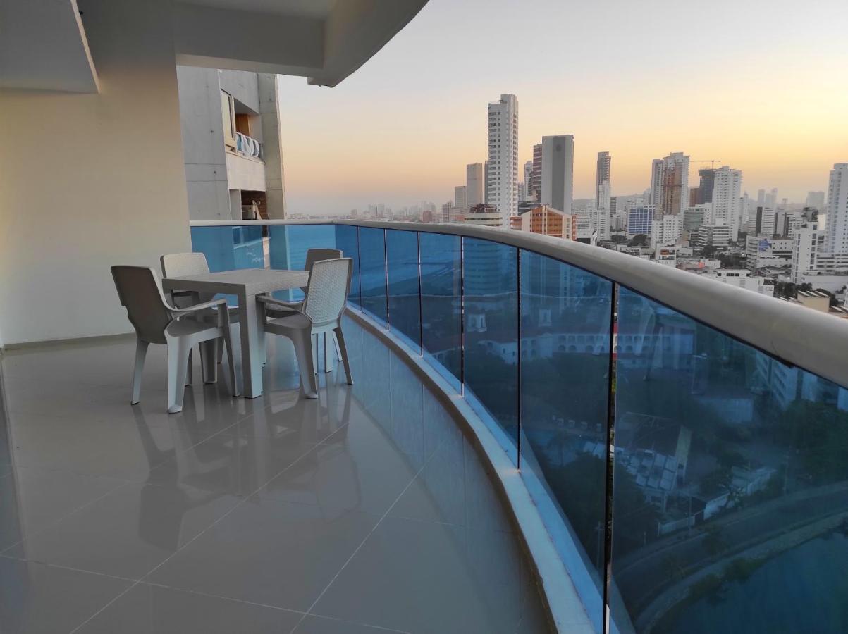 Apartamento De Lujo Con Vista Al Mar - Excelente Ubicacion Cartagena Kültér fotó