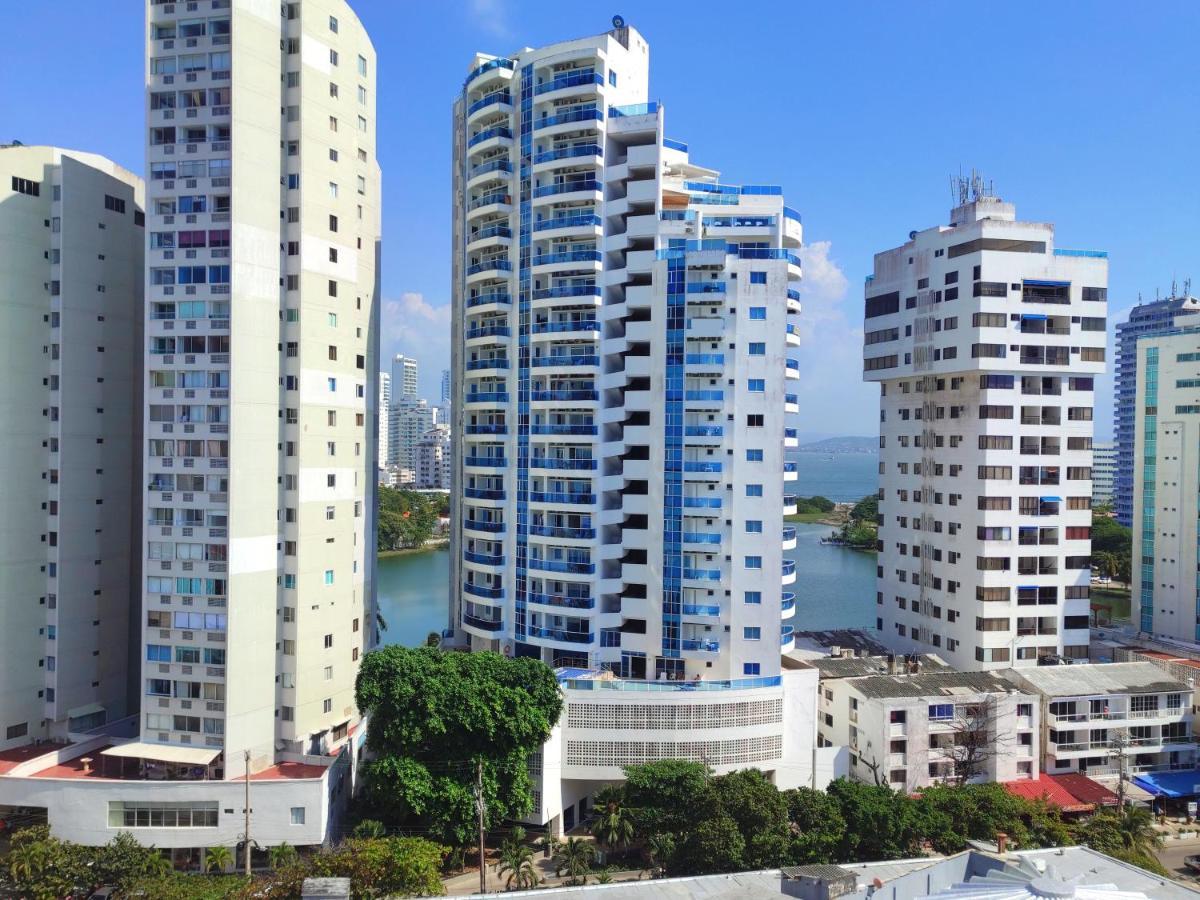 Apartamento De Lujo Con Vista Al Mar - Excelente Ubicacion Cartagena Kültér fotó