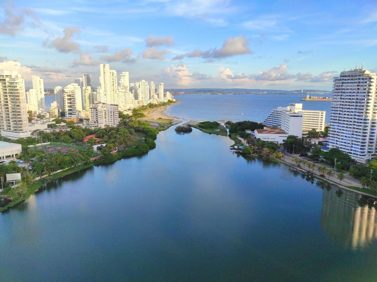 Apartamento De Lujo Con Vista Al Mar - Excelente Ubicacion Cartagena Kültér fotó