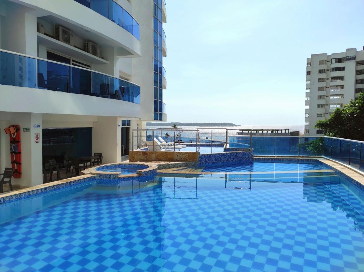 Apartamento De Lujo Con Vista Al Mar - Excelente Ubicacion Cartagena Kültér fotó